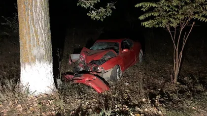 Un nou accident cu maşină înmatriculată în Bulgaria: la volan se afla un tânăr de 17 ani, fără permis