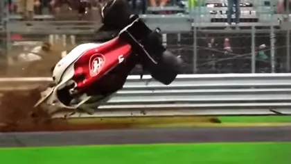 Accident grav la Formula 1 la Monza: Pilotul Marcus Ericsson, la un pas de tragedie după ce s-a răsturnat de mai multe ori
