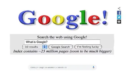 Google aniversează 20 de ani. Ce surpriză ascunde Doodle-ul