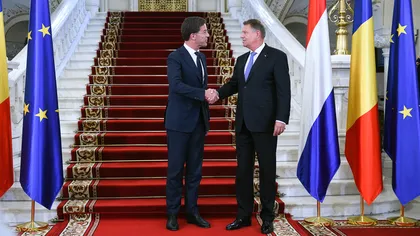 Premierul Olandei: Avem îngrijorări cu privire la statul de drept din România. Iohannis: Semnalele trebuie luate foarte în serios