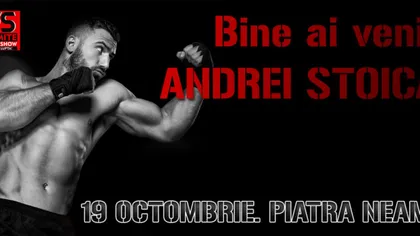 Andrei Stoica a semnat cu Dynamite Fighting Show. Va lupta pe 19 octombrie la Piatra Neamţ