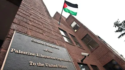 SUA au decis să închidă misiunea diplomatică a Palestinei de la Washington