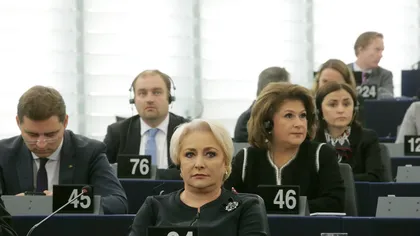 Premierul Viorica Dăncilă a prezentat marţi, în plenul Parlamentului European, priorităţile preşedinţiei române a Consiliului UE