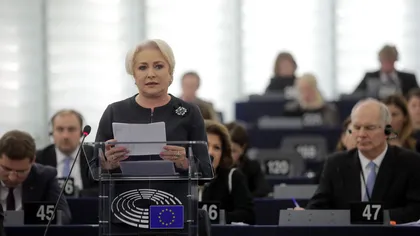 Viorica Dăncilă, în Parlamentul European: Cer oficial să ne spuneţi cine a întocmit rapoartele MCV