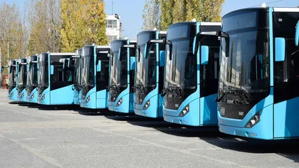 Primele autobuze Otokar au ajuns în Bucureşti. PMB: De la jumătatea lui noiembrie, autobuzele vor fi scoase, progresiv, în trafic