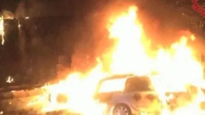 Tragedie în Italia. Un şofer român a ars de viu după ce maşina sa a fost implicată într-un accident