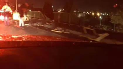 Accident grav în Arad. Două persoane au murit după ce o maşină a căzut de pe pod