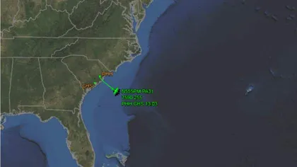 Un avion cu oameni la bord a dispărut de pe radar deasupra Oceanului Atlantic
