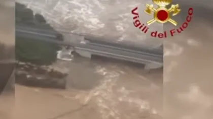 Un nou pod s-a prăbuşit în Italia VIDEO