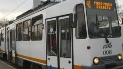 Circulaţia tramvaielor liniei 41, reluată UPDATE