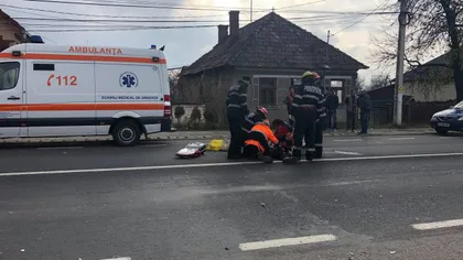 Accident mortal în Cluj. Un pieton a fost spulberat în timp ce traversa strada prin loc nepermis