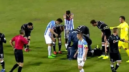 Care este starea de sănătate a lui Valentin Mihăilă, jucătorul care a rămas inconştient pe teren la meciul cu Politehnica Iaşi