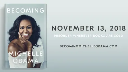 Cartea fostei Prime Doamne a SUA, Michelle Obama, vândută în 1,4 milioane de exemplare