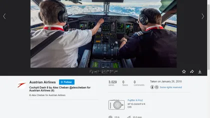 Alertă la bordul unui avion al Austrian Airlines. Din cabina aeronavei a ieşit fum