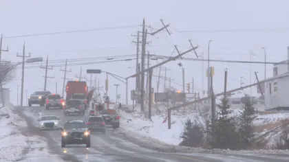 Furtună violentă în Canada. Toate comunicaţiile între arhipelag şi restul continentului au fost paralizate GALERIE FOTO