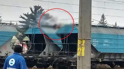 Un adolescent s-a electrocutat în gara din Oneşti, după ce s-a urcat pe un vagon pentru un selfie