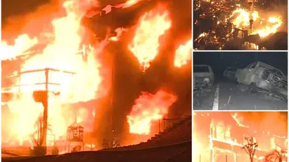 Incendiu în SUA: 42 de morţi, bilanţul cel mai grav din istoria Californiei