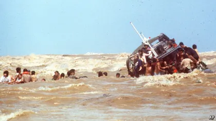 Naufragiu pe Lacul Victoria, cel puţin 10 pasageri au murit