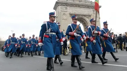 Aproximativ 4.000 de militari vor participa la parada de 1 decembrie, de la Arcul de Triumf din Bucureşti