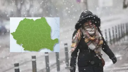 PROGNOZA METEO LUNARĂ: Când vin primele ninsori în România. Ce anunţă meteorologii în minivacanţă şi de Moş Nicolae