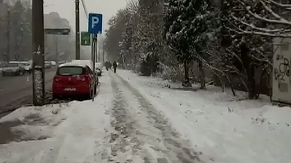 Ninsori şi viscol în sudul şi sud-estul României. Cel mai gros strat de zăpadă este în Moldova. Unde este cel mai frig