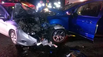 Patru răniţi într-un accident produs pe DN 2, în Vrancea, de un şofer în stare avansată de ebrietate