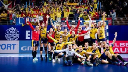 ROMÂNIA va juca FINALA MICĂ la Campionatul European de handbal feminin, duminică, de la ora 15:00, cu OLANDA