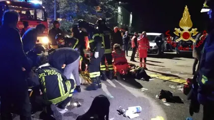 Şase morţi şi peste 100 de răniţi în urma unei busculade într-un club de noapte din Italia. Cum s-a întâmplat tragedia FOTO