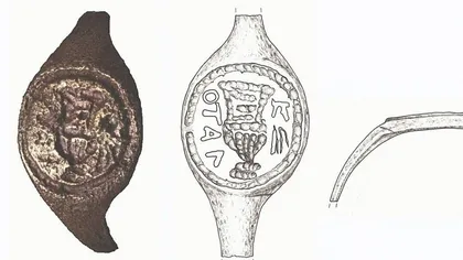 Un inel descoperit în Cisiordania acum 50 de ani a fost atribuit lui Pilat din Pont