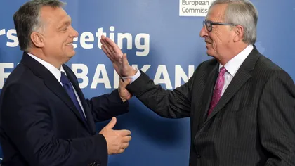 Jean-Claude Juncker îl acuză pe Viktor Orban că desfăşoară campanii de dezinformare