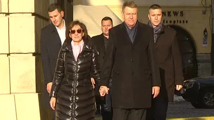 Preşedintele Iohannis şi soţia sa, la slujba de duminică de la Biserica Romano-Catolică 