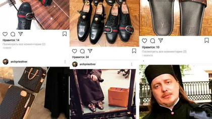 Un preot şi-a expus pe Instagram achiziţiile de articole Louis Vuitton