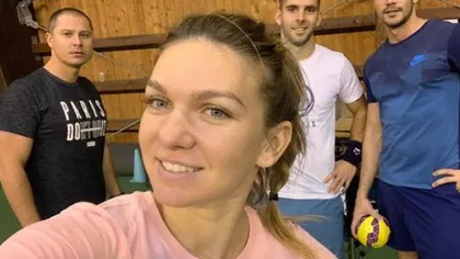 Simona Halep s-a antrenat alături de Darren Cahill înainte de debutul la Australian Open 2019