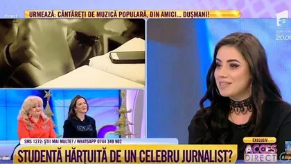 STUDENTĂ, agresată de o vedetă TV din București.  