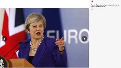 Theresa May vrea ca Regatul Unit al Marii Britanii şi Irlandei de Nord să părăsească UE fără vreun acord