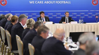 UEFA înfiinţează o nouă competiţie pentru echipele de club. Este un fel de al doilea eşalon al Ligii Europa