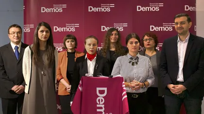 Platforma Demos şi-a lansat candidaţii pentru alegerile europarlamentare