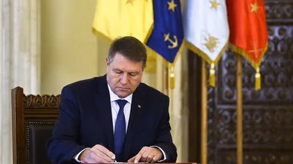 Klaus Iohannis a semnat decrete de pensionare pentru mai mulţi judecători