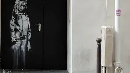 O lucrare a artistului britanic Banksy, pictată în semn de omagiu pentru victimele atacului terorist de la Bataclan, a fost furată