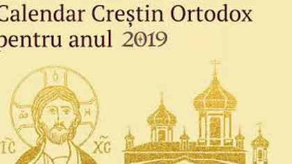 Calendar ortodox 10 ianuarie 2019. Sărbătoare mare joi, cruce neagră în calendar