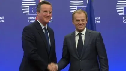 David Cameron: Uniunea Europeană ar putea sfârşi într-un dezastru personal