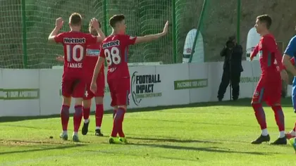 FCSB - DINAMO KIEV 1-1. Hora a marcat la debut. FCSB: trei amicale, trei remize în Spania