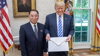 Kim Jong-Un a primit o scrisoare de la Donald Trump