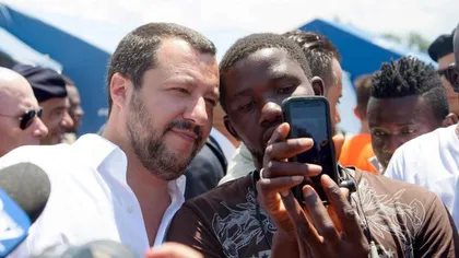 Matteo Salvini neagă că ar fi aplicat tactici naziste pentru evacuarea migranţilor