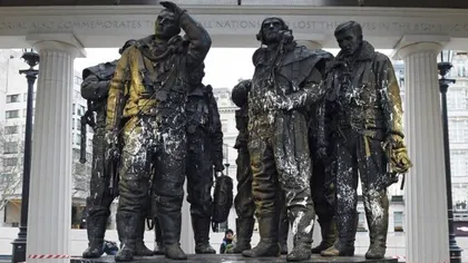 Memorialul Comandamentului de Bombardiere din Londra a fost vandalizat