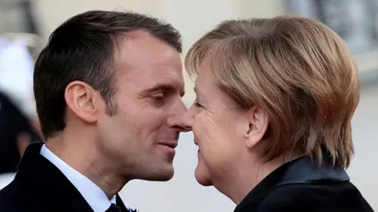Merkel şi Macron au semnat noul tratat germano-francez. care prevede o 