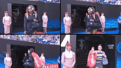 Când te simţi nr. 1 mondial, dar nu te cheamă Simona Halep. Fază amuzantă cu Serena Williams, înaintea meciului cu Simona VIDEO