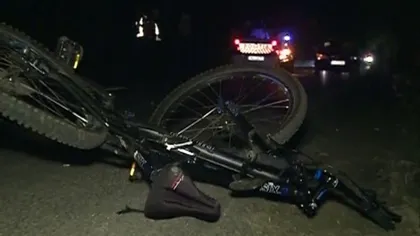 Accident teribil duminică seară, un biciclist a fost acroşat mortal, medicii au renunţat după o oră de resuscitare