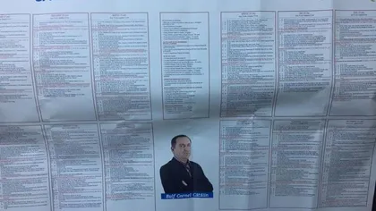 Un politician din Argeş a vrut să se vadă printre sfinţi. Într-un calendar, după asemănarea celui bisericesc FOTO