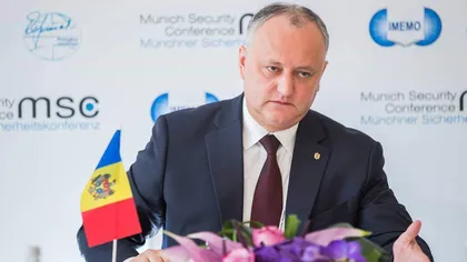 Alegeri Republica Moldova. Igor Dodon îi îndeamnă pe cetăţeni să se pregătească de proteste